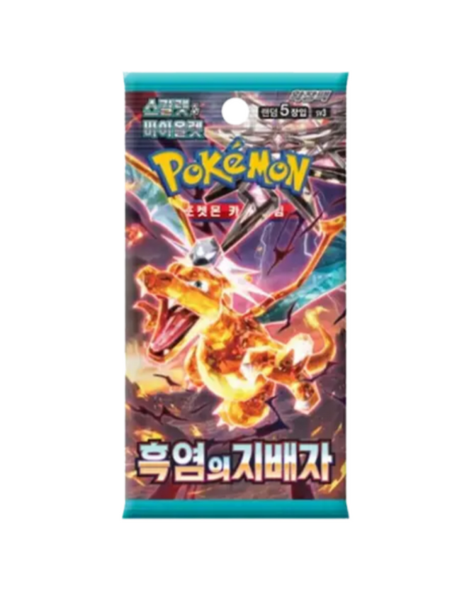 Pokemon - Ruler Of The Black Flame Booster Pack (Korean)