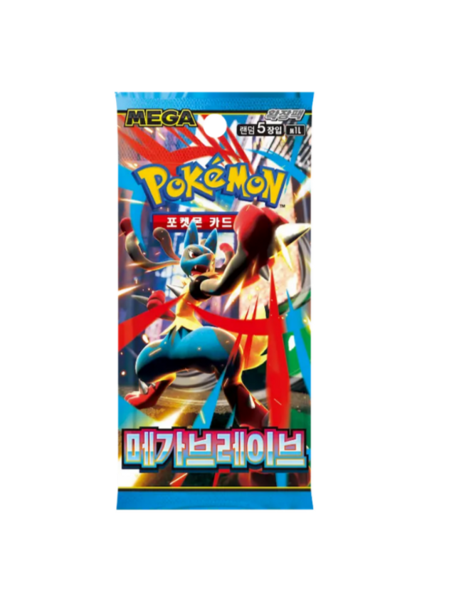 Pokemon - Mega Brave Booster Pack (Korean)
