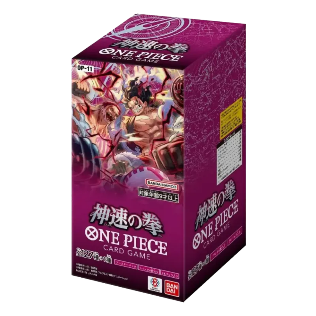 OP-11 A Fist Of Divine Speed Booster Box (Japanese)