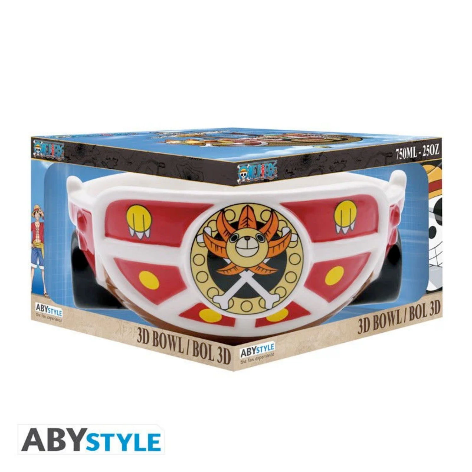One Piece - Thousand Sunny 3D Bowl