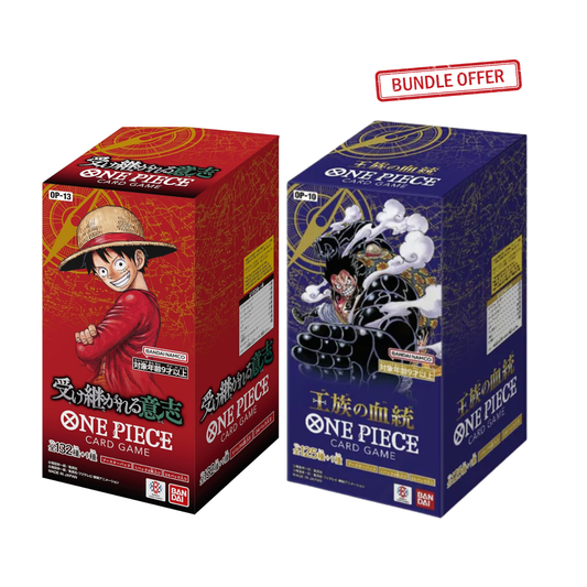 One Piece - OP-13 & OP-10 (2 adet Japanese)