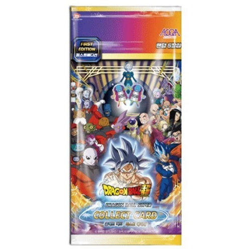 Dragon Ball Super Collect Card First Edition Booster Pack (Korean)