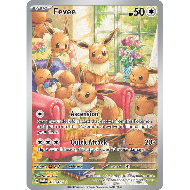 Eevee 188/167 – Scarlet & Violet