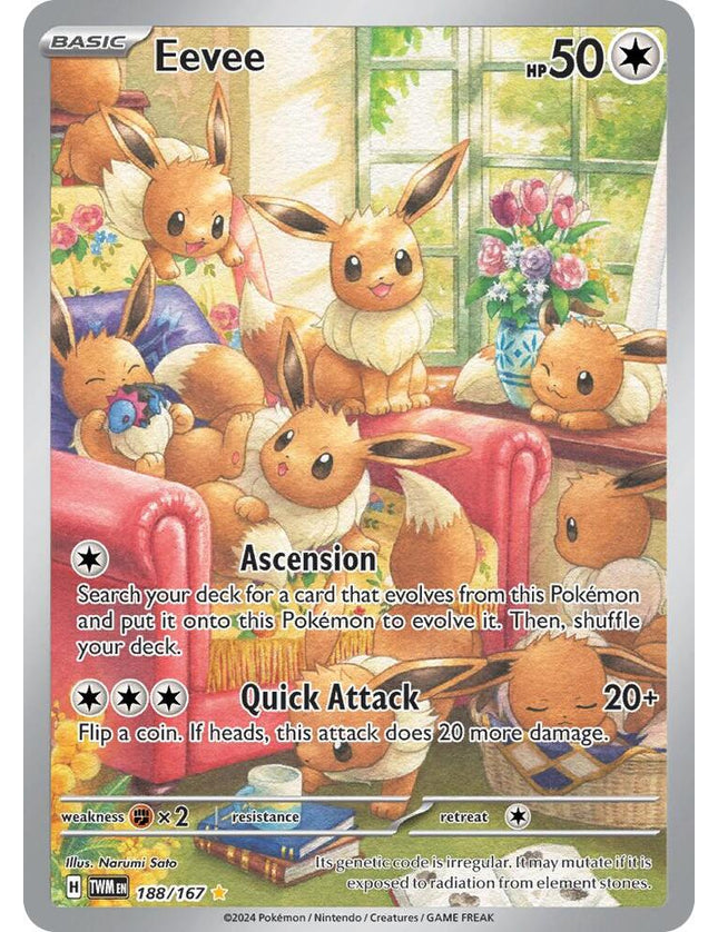 Eevee 188/167 – Scarlet & Violet