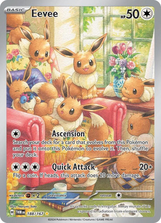 Eevee 188/167 – Scarlet & Violet