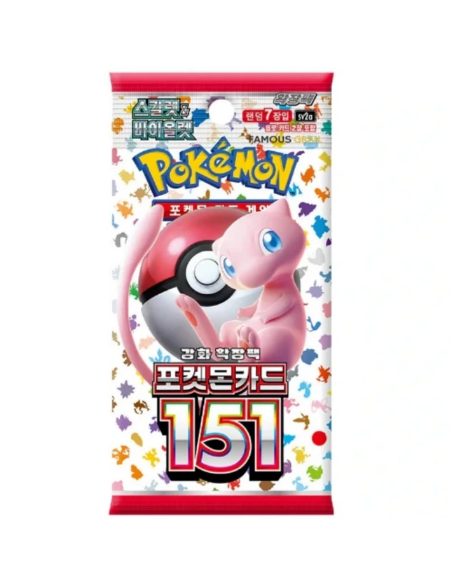 Pokémon - 151 Booster Pack (Korean)