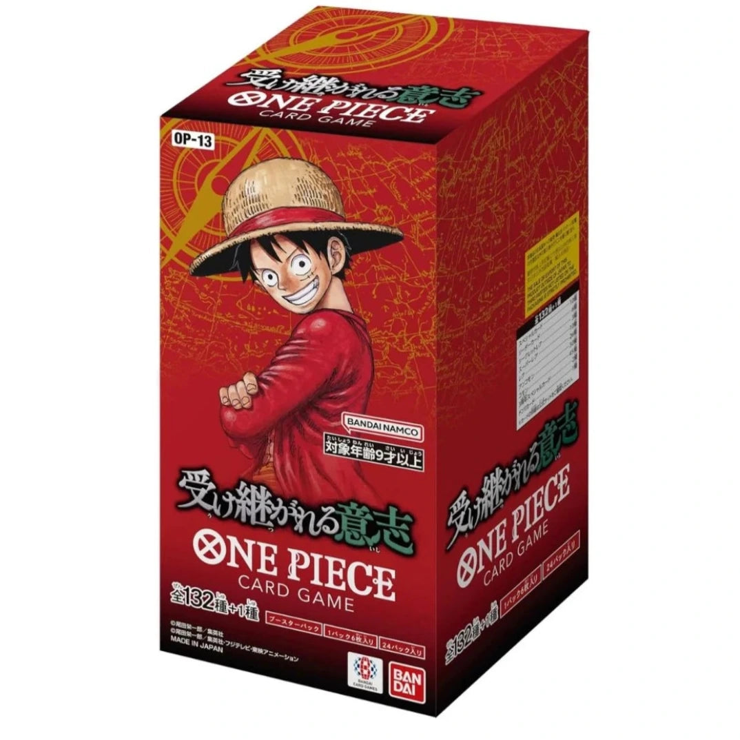 OP-13 Carrying on His Will Booster Box (Japanese)
