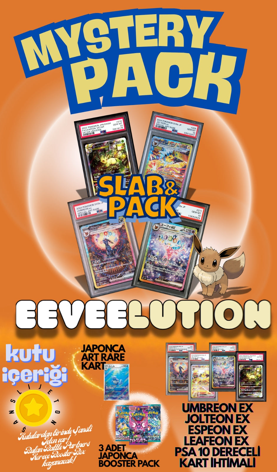 Eeveelution Mystery Pack