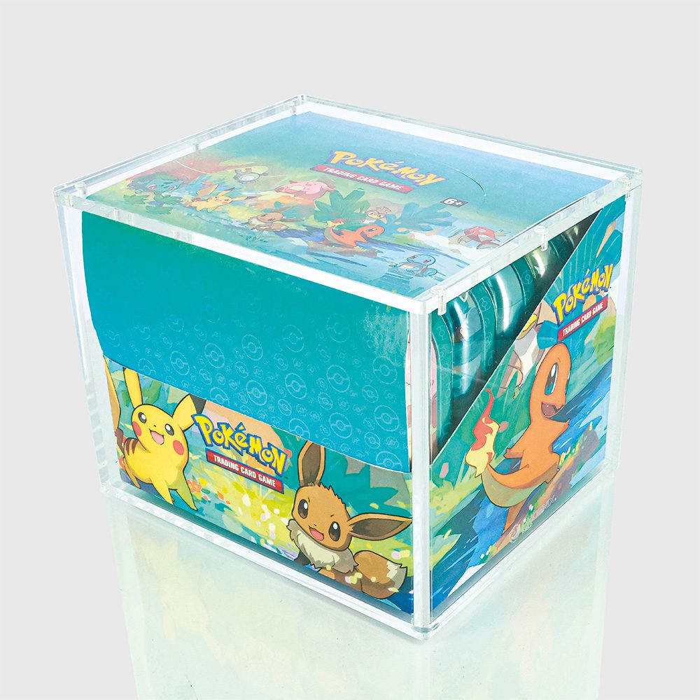 Akrilik Koruma Kutusu – 10'lu Mini Tin Kutu