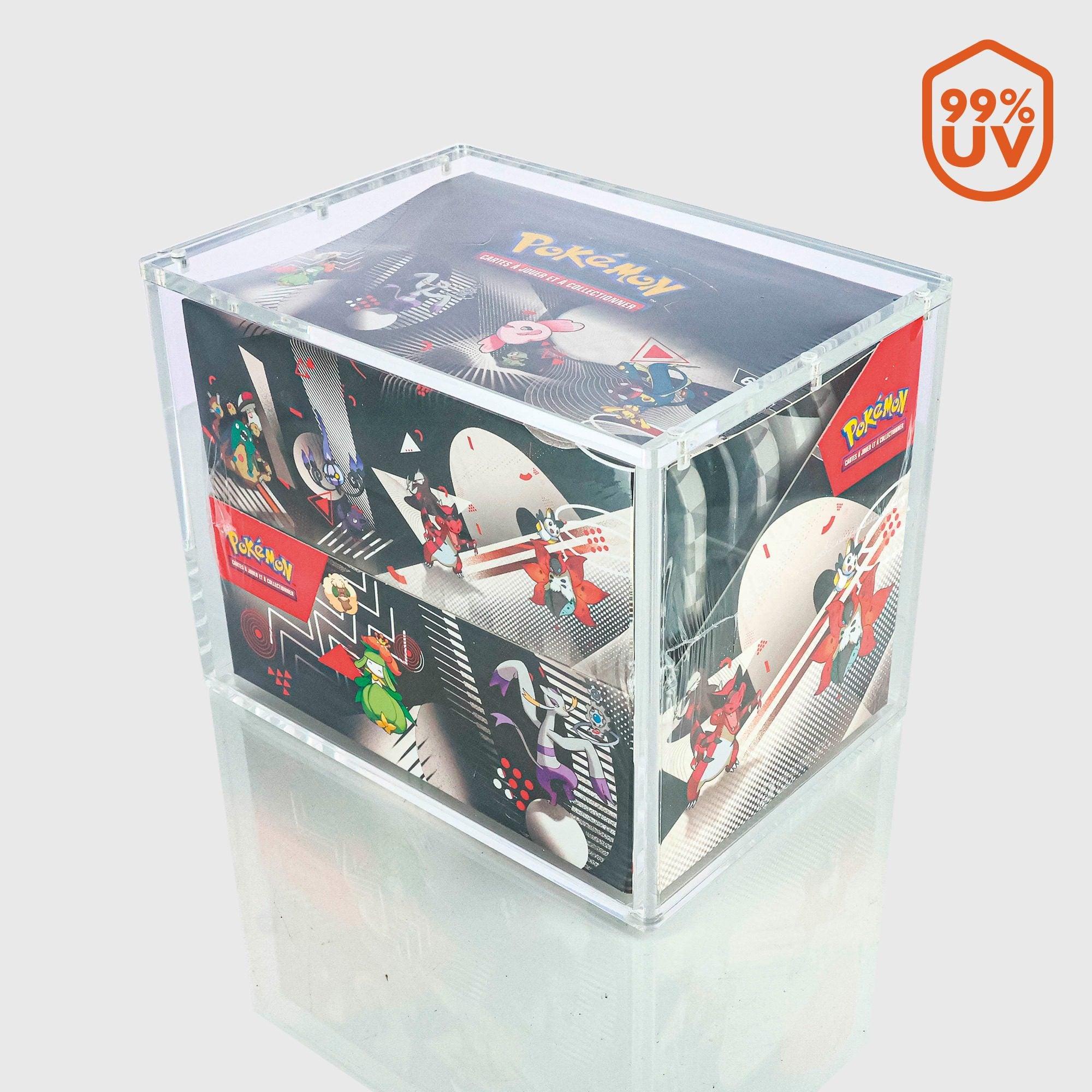 Akrilik Koruma Kutusu – 8'li Mini Tin Display
