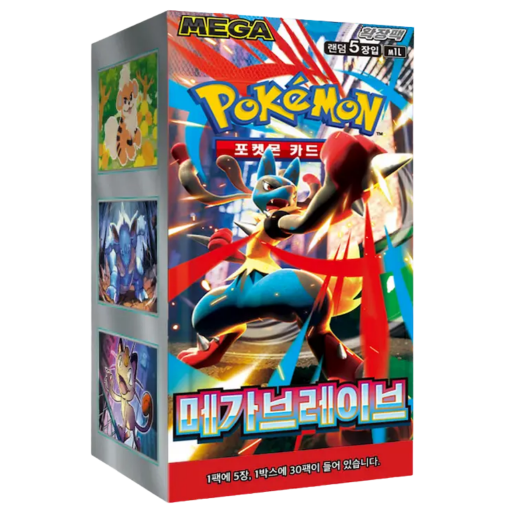 ポケモンカードゲーム Pokemon Mega Evolution brave 90P Mega Brave Booster Box | Korece Pokémon Mega Evolution