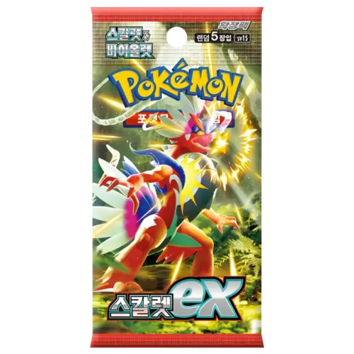 Scarlet & Violet Scarlet ex Booster Pack (Korean)