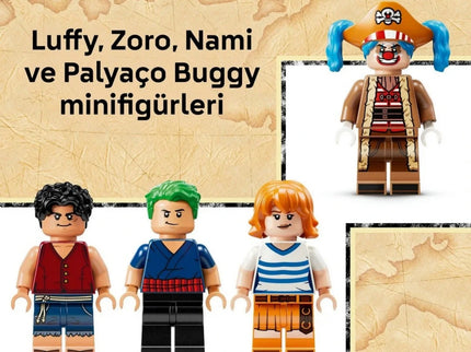 LEGO: ONE PIECE - Palyaço Buggy'nin Sirk Çadırı