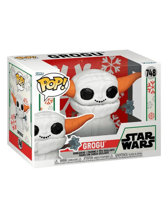 Funko POP: Star Wars - Holiday Snowman Grogu