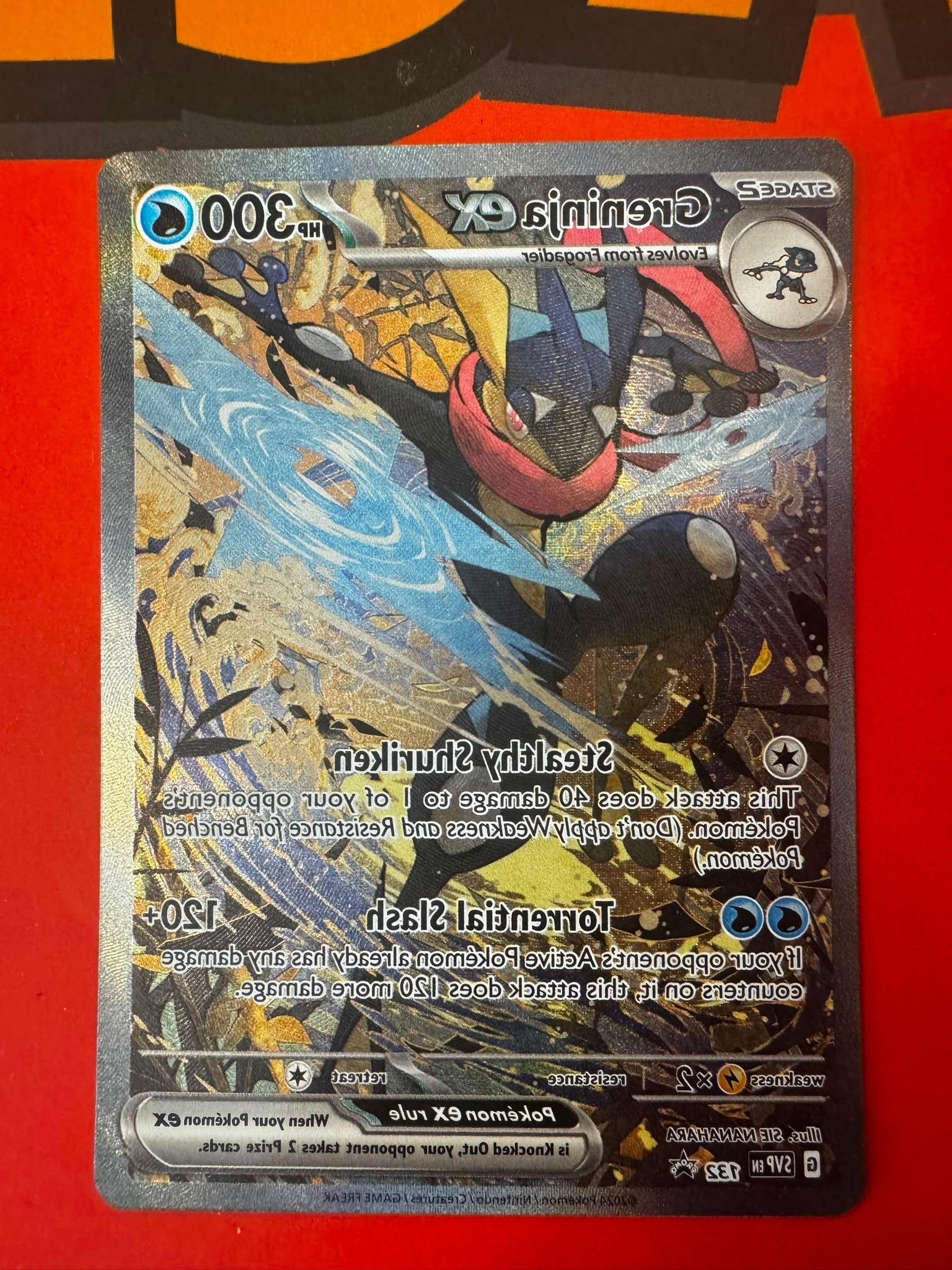 Greninja ex SVP 132 - Black Star Promo (English)