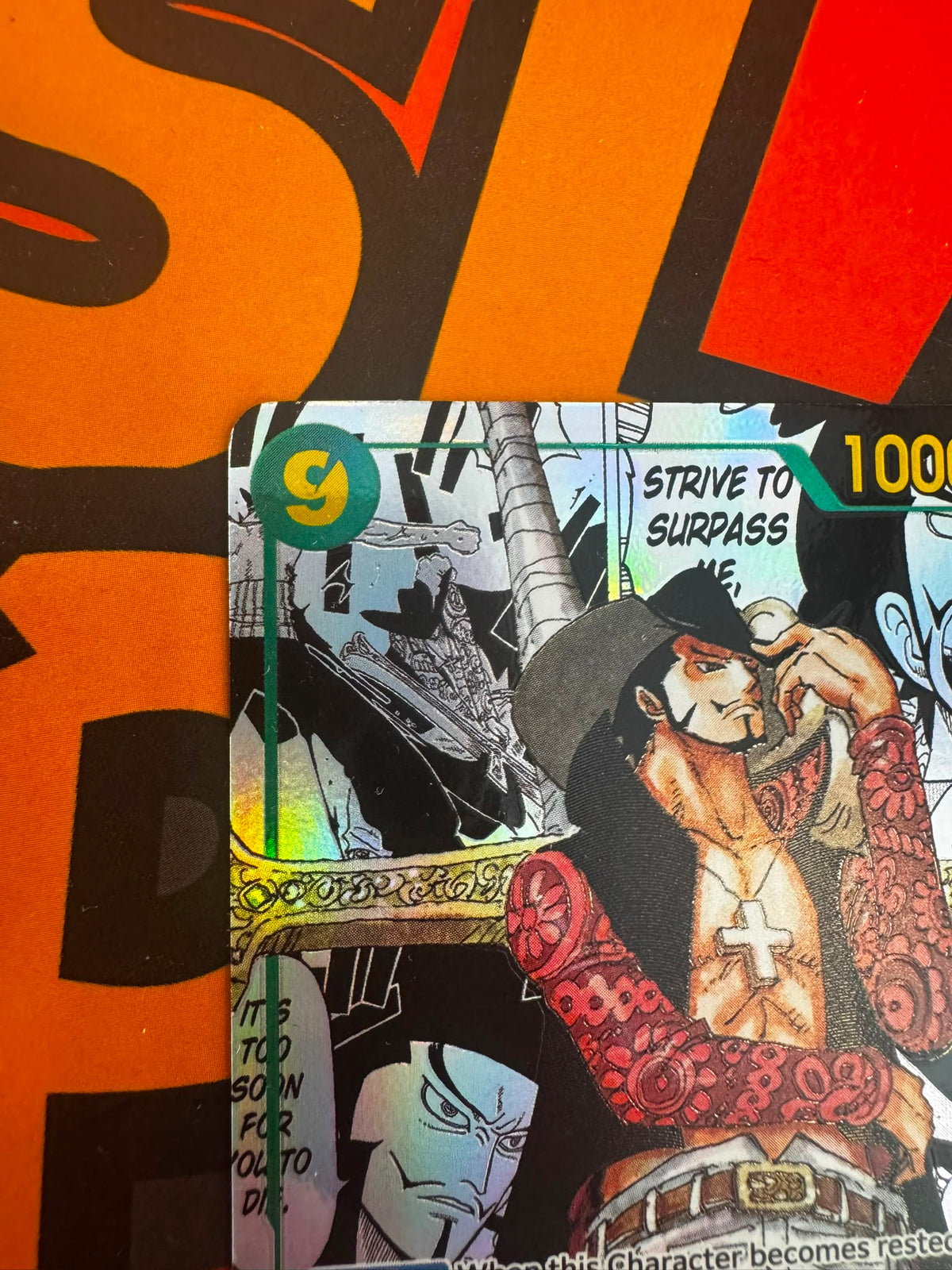 Dracule Mihawk (OP14-119) - Manga Rare (English)