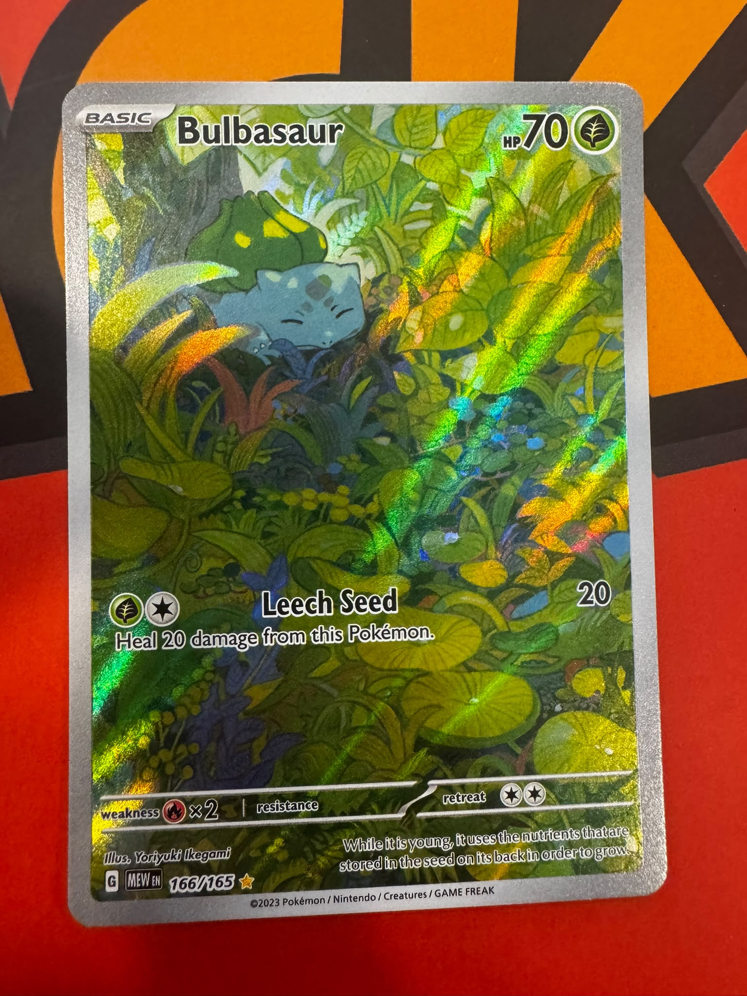 Bulbasaur 196/165 (English)