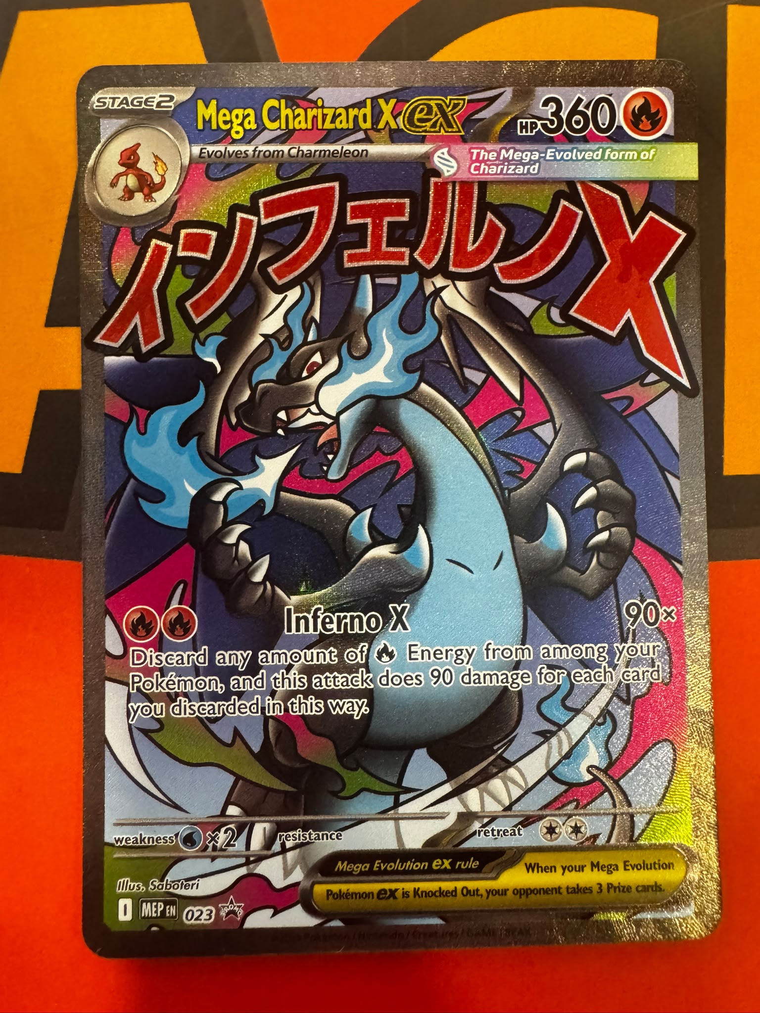 Mega Charizard X ex 023 - Promo (English)