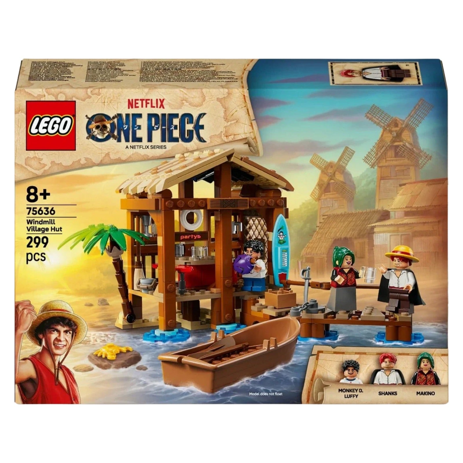 ONE PIECE - Yel Değirmeni Köyü Kulübesi