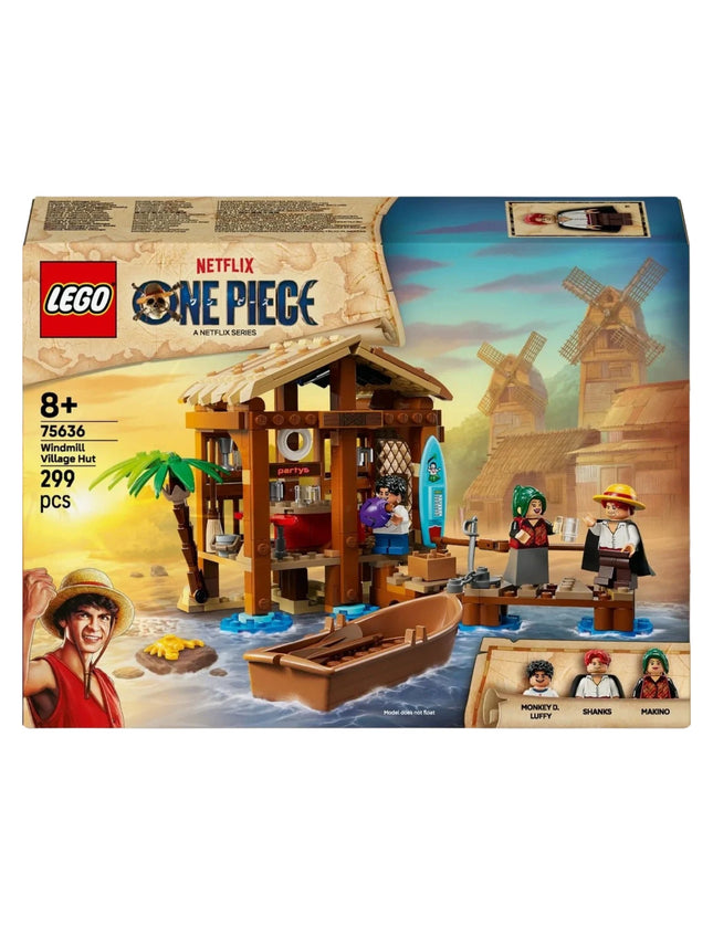 LEGO: ONE PIECE - Yel Değirmeni Köyü Kulübesi