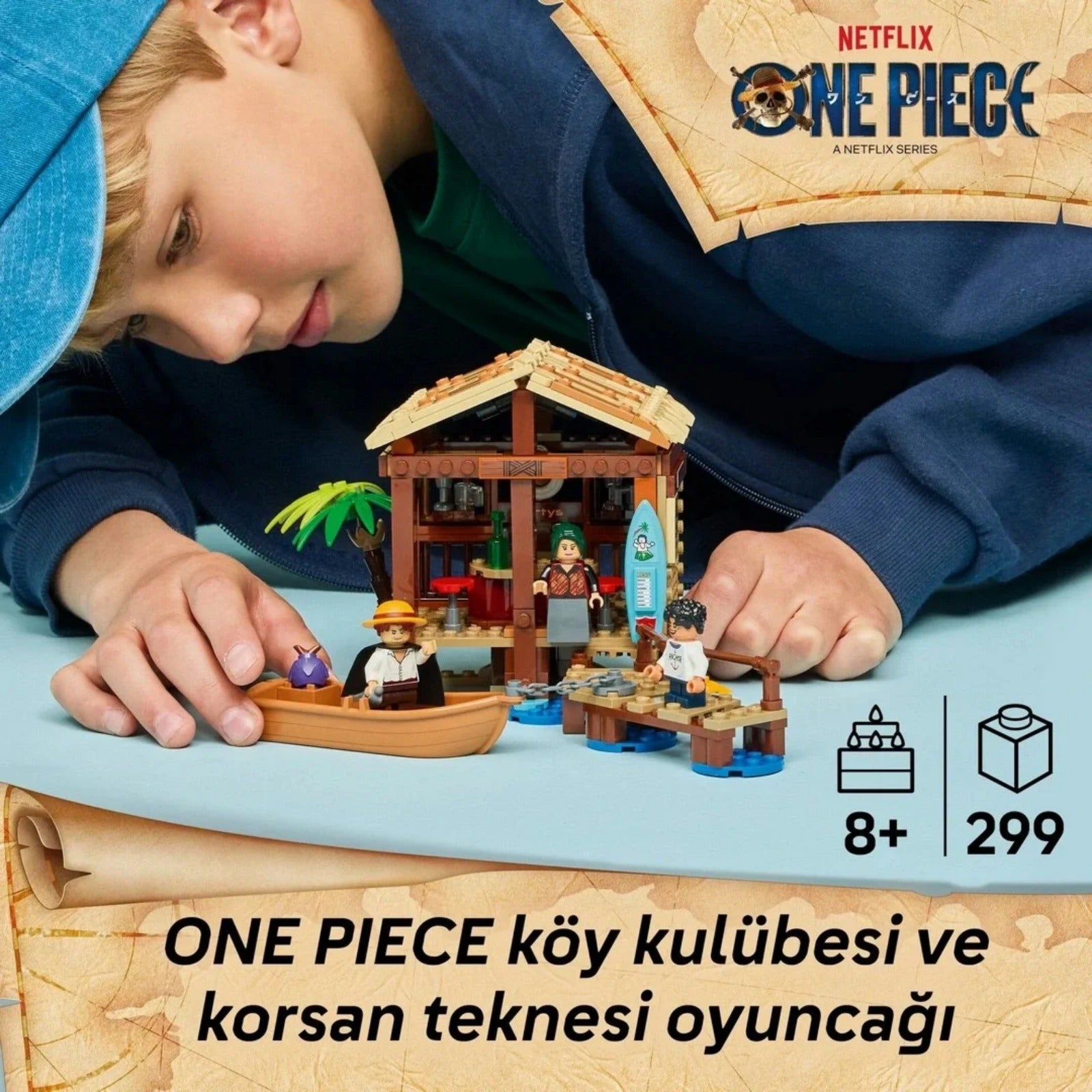 ONE PIECE - Yel Değirmeni Köyü Kulübesi