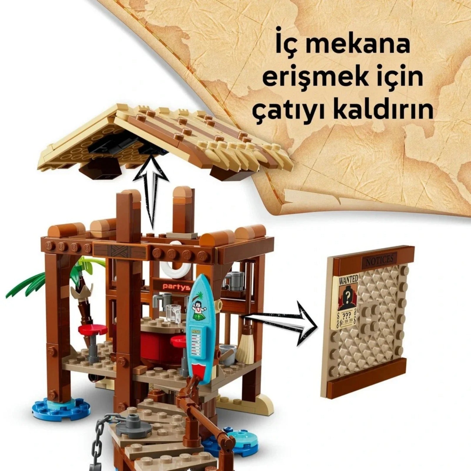 ONE PIECE - Yel Değirmeni Köyü Kulübesi