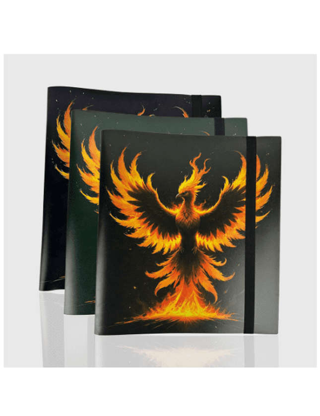 Phoenix Shield - Toploader Uyumlu Albüm 9 Cepli 216 Kart