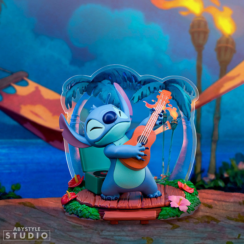 Disney Figurine Stitch Guitar