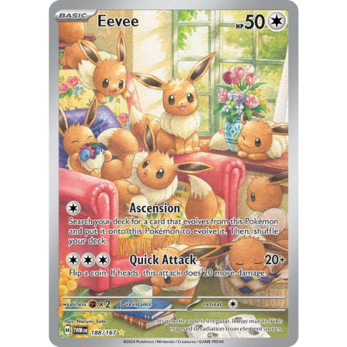 Eevee 188/167 – Scarlet & Violet
