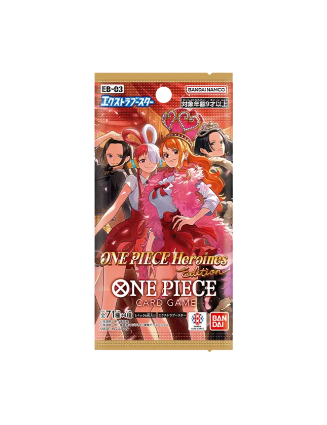 One Piece TCG - EB-03 Heroines Edition Booster Pack (Japanese)
