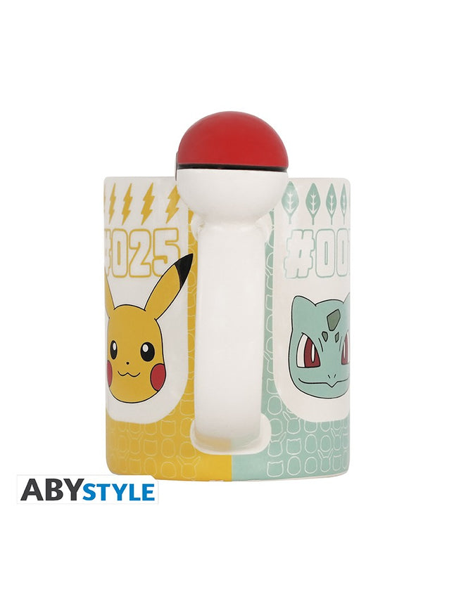 Pokemon Mug 3D handle Pokéball - ABYSTYLE