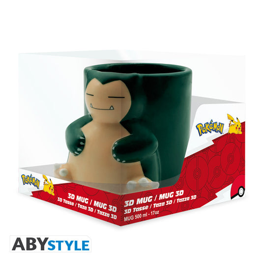 Pokemon Mug 3D Snorlax - ABYSTYLE