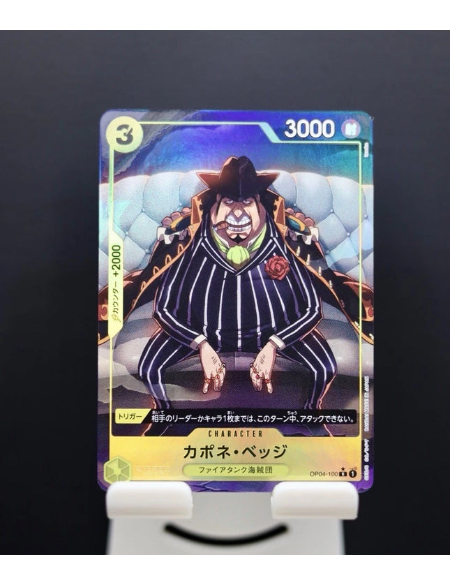 One Piece - Capone Gang Bege Alternate Alt Art OP04-100