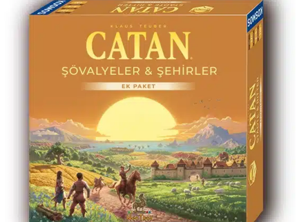 Catan  Şövalyeler & Şehirler - Kutu Oyunu (Türkçe)