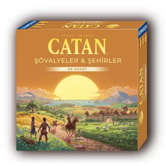 Catan  Şövalyeler & Şehirler - Kutu Oyunu (Türkçe)