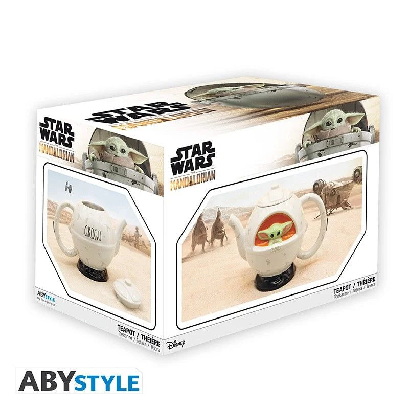 Star Wars The Mandalorian Teapot Grogu Spaceship